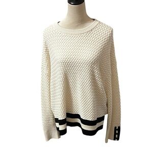 No Tags Possible LOFT Lou & Grey Textured Cricket Sweater Size 2X PIT PIT 27”